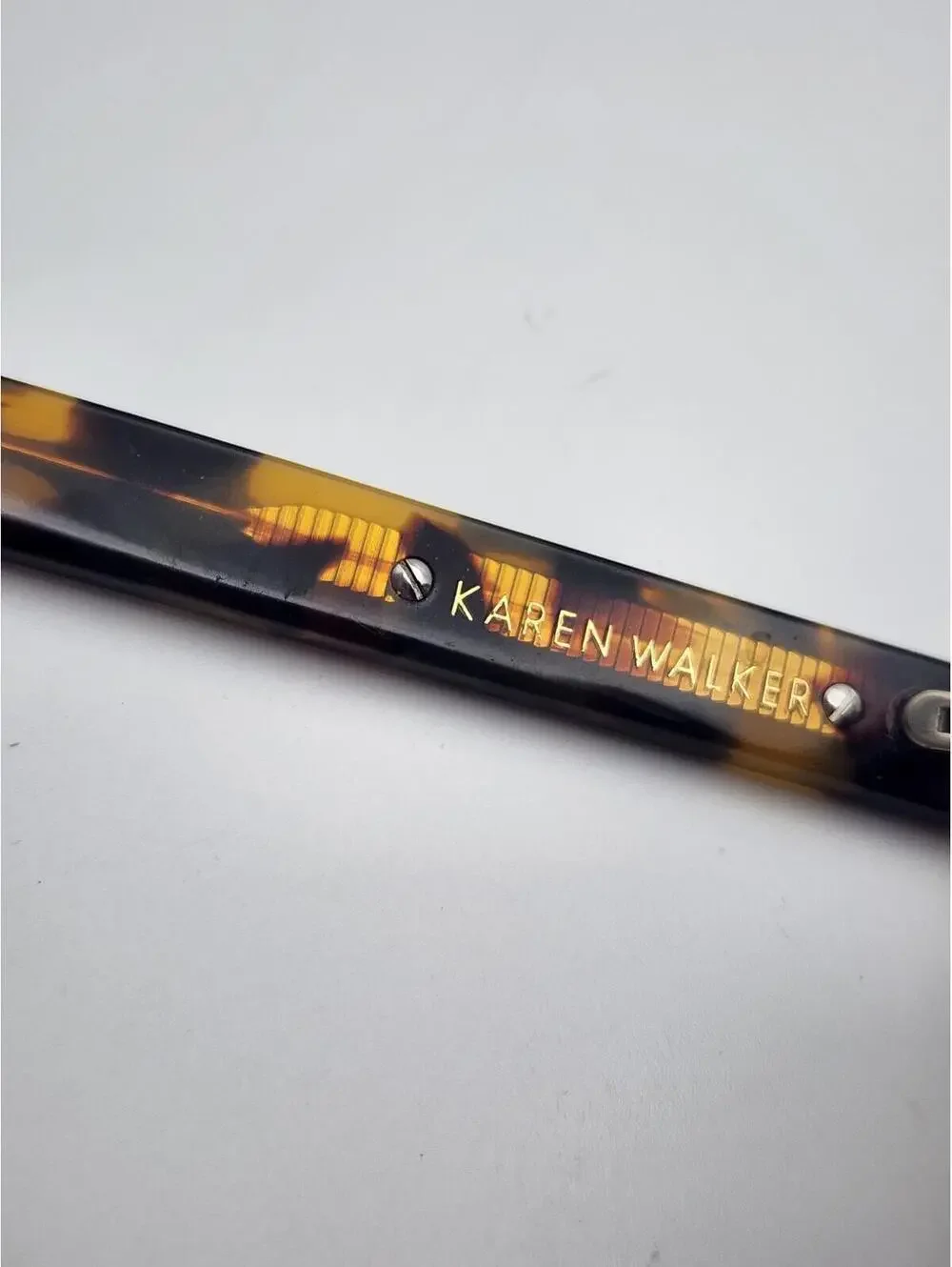 Karen Walker Flowerpatch Tortoise Shell Cat Eye Sunglasses
